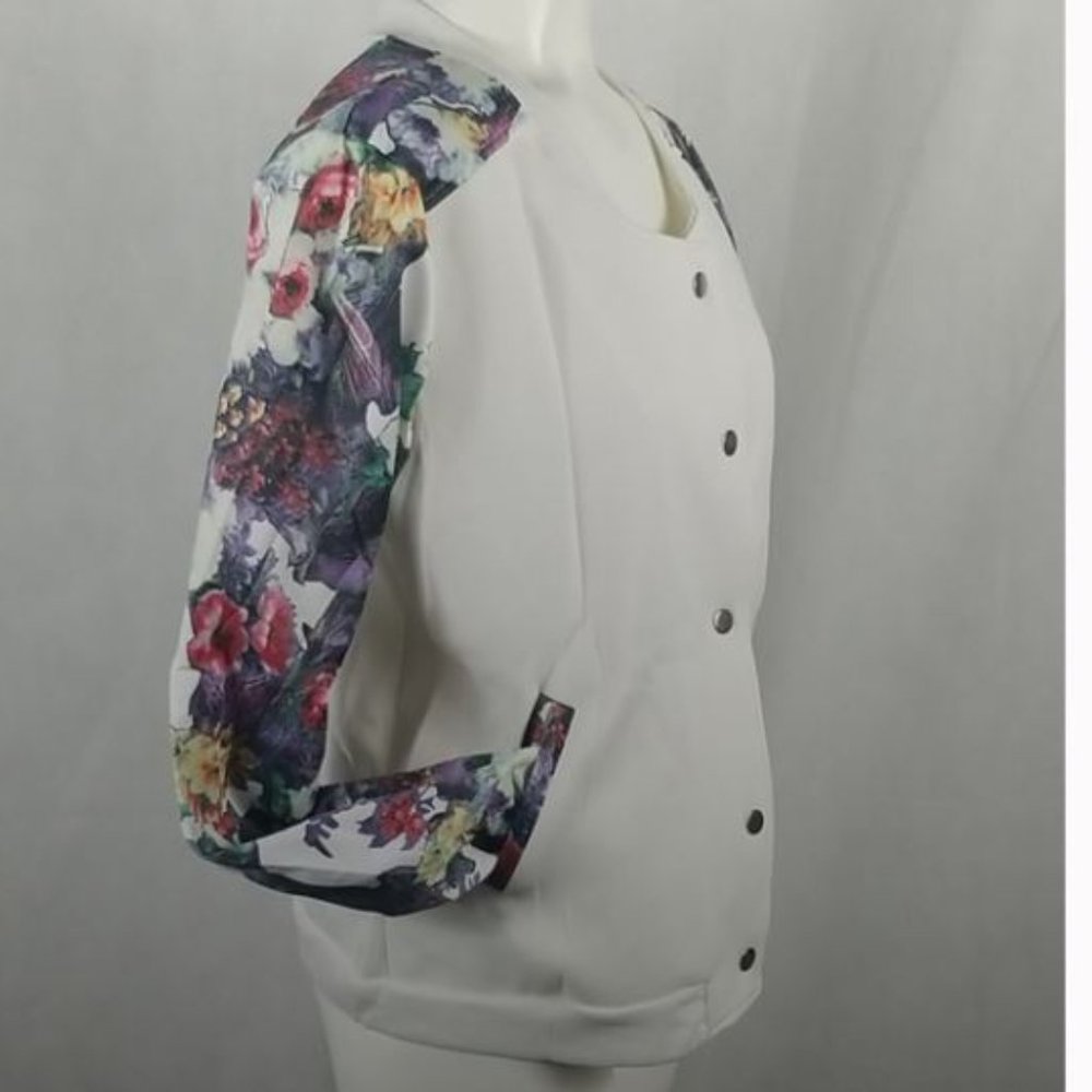 Varsity Floral Jacket - Picture 5 of 8